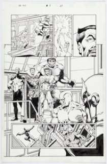 Jim Starlin And Al Milgrom | #1 Story Page 33 Original Art (Marvel, 2003). | Heritage