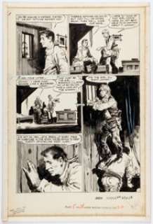 Gerald McCann - John Wayne Adventure Comics #20 Story Page 6 Original Art (Toby Press, 1953).