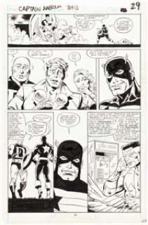 Kieron Dwyer And Al Milgrom | Captain America #343 Story Page 21 Original Art (Marvel, 1988). | Heritage