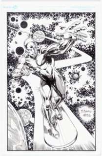 Bob Layton - Silver Surfer Illustration Original Art (2021).... | Heritage