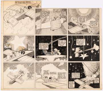 Winsor McCay Jr. (Robert McCay) Little Nemo in Slumberland Sunday Comic Strip Original Art (Chesler, 1937).... (Total: 2 Original Art) | Heritage
