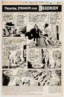 Fred Carrillo | Phantom Stranger #41 Story Page 1 Original Art (DC, 1976).... | Heritage