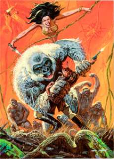 Ken Barr | Jungle Tails Vol. 3 Illustration Original Art (SQP, 2000).... | Heritage