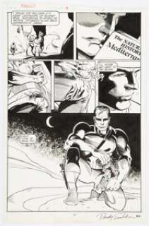 Larry Stroman And Randy Emberlin | The Punisher #19 Story Page 13 Original Art (Marvel, 1989).... | Heritage