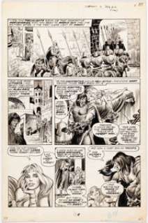 Savage Sword of Conan | John Buscema, Tony DeZuniga, Steve Gan, Rudy Mesina, and Freddie Fernandez #5 Story Page 37 ... | Heritage