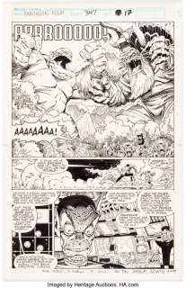 Adams, Arthur | Arthur Adams and Art Thibert Fantastic Four #347 Story Page 13 Original Art (Marvel, 1990).... | Heritage