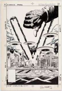 Magyar, Rick | Denys Cowan and Rick Magyar V #5 Cover Original Art (DC, 1985).... | Heritage