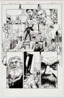 Anderson, Brent - Brent Anderson and Will Blyberg Kurt Busiek‘s Astro City #6 Story Page 15 Original Art (Image, 1997)....