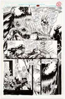 Lim, Ron | Ron Lim and Al Milgrom Venom: Nights of Vengeance #1 Story Page 23 Original Art (Marvel, 1994).... | Heritage