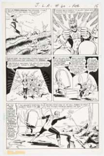 Sekowsky, Mike | Mike Sekowsky and Sid Greene Justice league of America #60 Green Lantern and the Atom Story Page 14 Original Art (... | Heritage