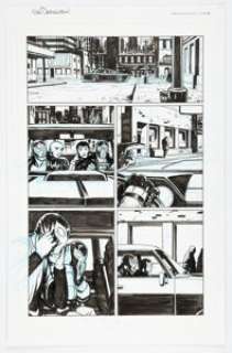 DC Artist - Nick Derington Future State: The Next Batman #1 Story Page 13 Original Art (DC, 2021)....