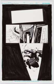 Risso, Eduardo - Eduardo Risso Flashpoint: Batman Knight of Vengeance #3 Story Page 1 Original Art (DC, 2011)....