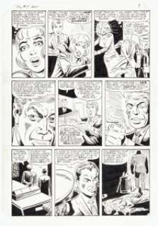 Ditko, Steve | Steve Ditko The Fly #8 Story Page 7 Original Art (Archie, 1984).... | Heritage