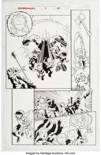 Egeland, Martin - Martin Egeland and Howard M. Shum Daydreamers #1 Story Page Original Art (Marvel, 1997)....