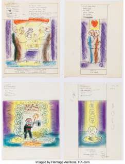 Jaffee, Al | Al Jaffee MAD Inside Back Cover "Fold-In" Preliminary Original Art Group of 5 (EC, c. 1970s-80s).... (Total: 5 Original Art) | Heritage