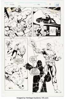 Frank, Gary | Gary Frank and Cam Smith The Incredible Hulk #411 Story Page 9 Original Art (Marvel, 1993).... | Heritage