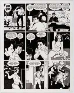 Hernandez, Jaime | Jaime Hernandez Love and Rockets #40 Story Page 11 Maggie Original Art (Fantagraphics, 1993).... | Heritage