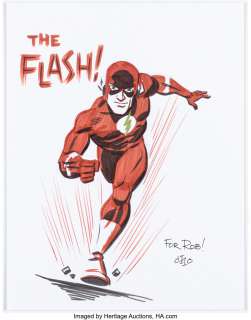Artist, Unknown - Michael Cho - Flash Illustration Original Art (undated)....