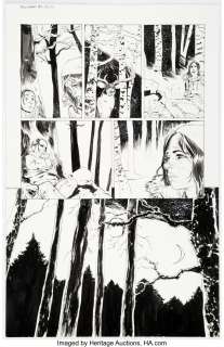 Image Comics artist - Johnnie Christmas Sheltered #11 Story Page 15 Original Art (Image, 2014)....