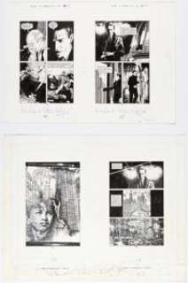 Dc Artist | Richard Piers Rayner Road to Perdition Story Pages Original Art Group of 2 (DC, 1998).... (Total: 2 Original Art) | Heritage