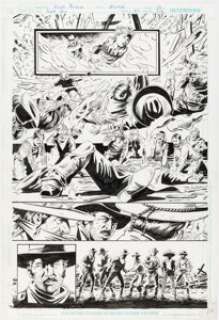 DC Artist - Vicente Alcázar Jonah Hex #55 Story Page 17 Original Art (DC, 2010)....