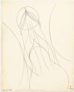 Finlay, Virgil | Virgil Finlay The Lover No. X Sketch Original Art (1958).... | Heritage