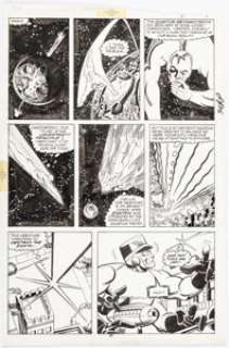 Ditko, Steve | Steve Ditko and Al Milgrom Web of Spider-Man Annual #5 Story Page 6 Captain Universe Original Art (Marvel, 1989).... | Heritage