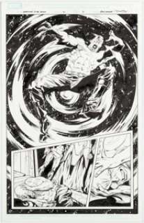 Walker, Brad - Brad Walker and Andrew Hennessy Guardians of the Galaxy #21 Story Page 21 Original Art (Marvel, 2010)....