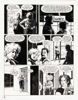 Hernandez, Jaime | Jaime Hernandez Love and Rockets #26 Story Page 8 Maggie and Vicki Glori Original Art (Fantagraphics, 1988).... | Heritage