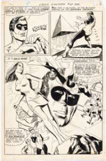 Kane, Gil | Gil Kane and Joe Giella Green Lantern #68 Story Page 6 Original Art (DC, 1969).... | Heritage