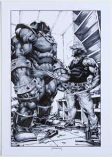 Marvel Artist | Kael Ngu Wolverine #14 Variant Cover Original Art (Marvel, 2021).... | Heritage