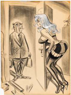 Ward, Bill | Bill Ward Jest November-1957 Illustration Original Art (Humorama, 1957).... | Heritage