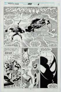 Frenz, Ron | Ron Frenz and Al Milgrom Thor #448 Story Page 5 Original Art (Marvel, 1992).... | Heritage