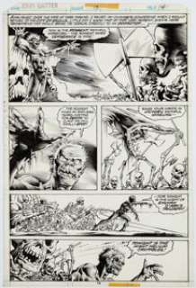 Infantino, Carmine | Carmine Infantino and Rudy Nebres John Carter Warlord of Mars #13 Story Page 14 Original Art (Marvel, 1978).... | Heritage