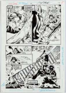 Banks, Darryl - Darryl Banks, Romeo Tanghal, and Terry Austin Green Lantern #85 Story Page 13 Original Art (DC, 1997). ...