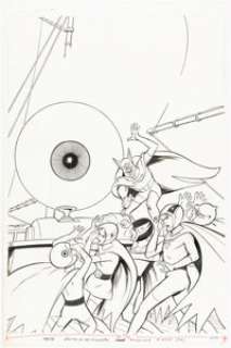 Mortimer, Win | Win Mortimer Battle of the Planets #6 Cover Original Art (Western/Gold Key, 1980).... | Heritage