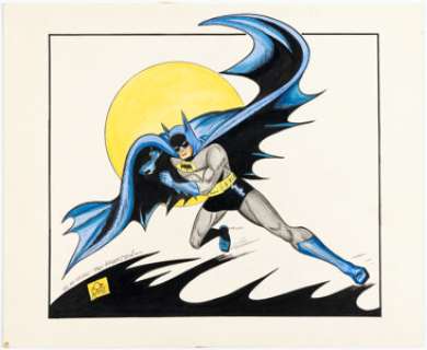 Kane, Bob | Bob Kane - Batman Illustration Original Art (undated).... | Heritage