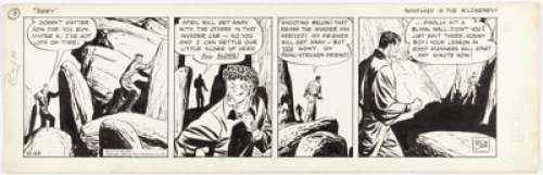 Caniff, Milton | Milton Caniff Terry and the Pirates Daily Comic Strip Original Art dated 10-25-39 (Chicago Tribune-N.Y. News Syndi... | Heritage