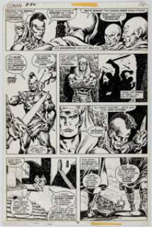 Buscema, John | John Buscema and Ernie Chan Conan the Barbarian #86 Story Page 16 Original Art (Marvel, 1978).... | Heritage