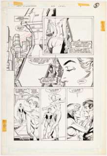 Barreto, Eduardo | Eduardo Barreto and Mike DeCarlo Legion of Super-Heroes #56 Story Pages 8-10 Original Art (DC, 1989).... (Total: 3 Original Art) | Heritage