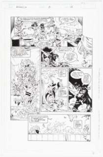 Capullo, Greg | Greg Capullo and Mark Pennington Angela #3 Story Page 13 Original Art (Image, 1995).... | Heritage