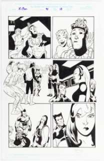 Andrew Robinson and Dan Panosian - X-Men #91 Story Page 13 Original Art (Marvel, 1999)....