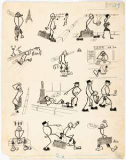 Jack Tippit, Paul Jamin, and others - Comic Strip Original Art Group of 5 (Various, 1929-98). (Total: 5 Original Art)