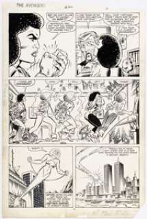 Al Milgrom And Joe Sinnott | Avengers #250 Story Page 10 Original Art (Marvel, 1984). | Heritage