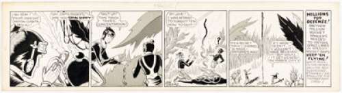 Dick Calkins | Buck Rogers Daily #448 Comic Strip Original Art (John Dille, c. 1942-1943). | Heritage