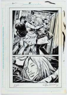 Ryan Kelly - The New York Four Story Page 114 Original Art (DC, 2008).