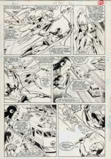 Wayne Boring And Tony Dezuniga | All-Star Squadron #64 Story Page 17 Original Art (DC, 1986). | Heritage