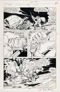 Jeff Purves and Marie Severin - The Incredible Hulk #363 Story Page 16 Original Art (Marvel, 1989).