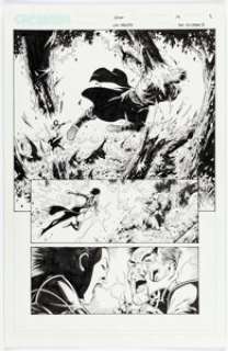 Jim Cheung and Don Hillsman Scion #19 Story Page 9 Original Art (CrossGen, 2002).