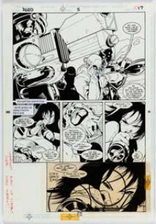 Chris Cross and Tom Simmons Xero #5 Story Page 17 Original Art (DC, 1997).